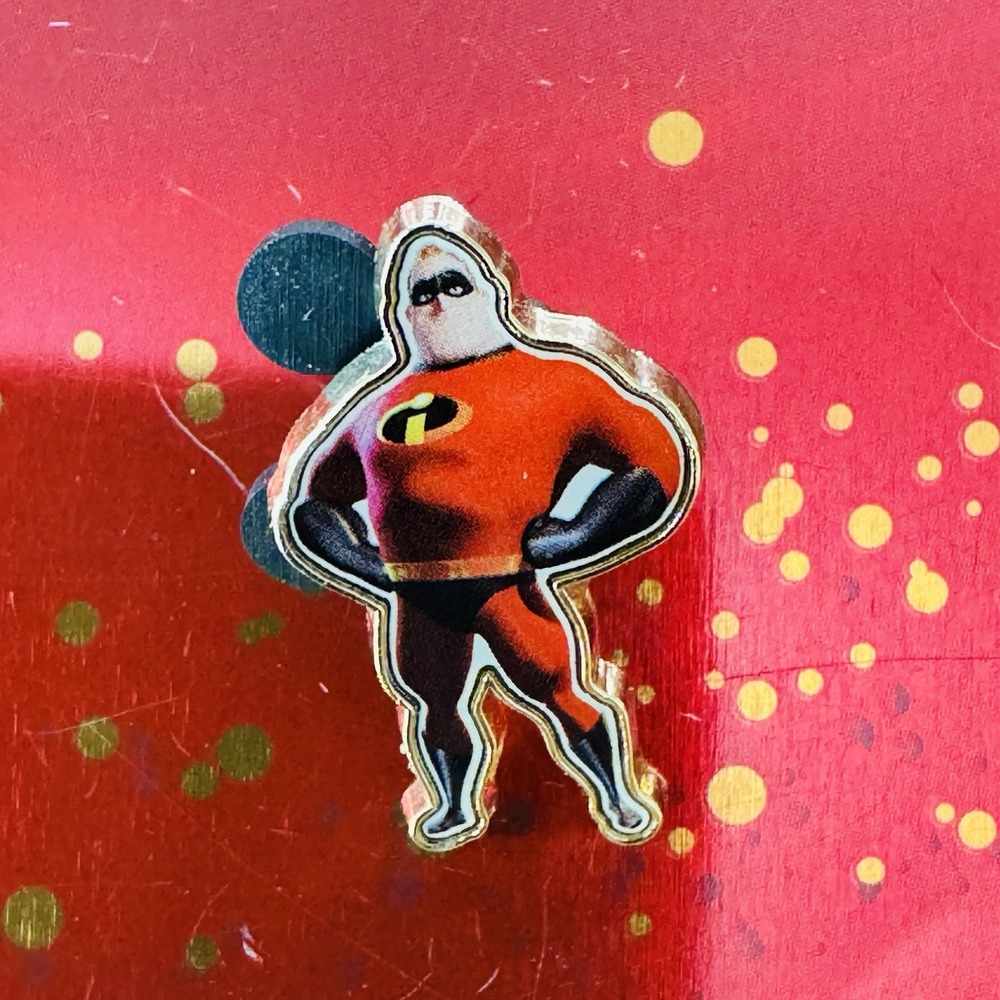 Disney Pixar Pin The Incredibles Mr Incredible Tiny Mini Pin Hero Pose